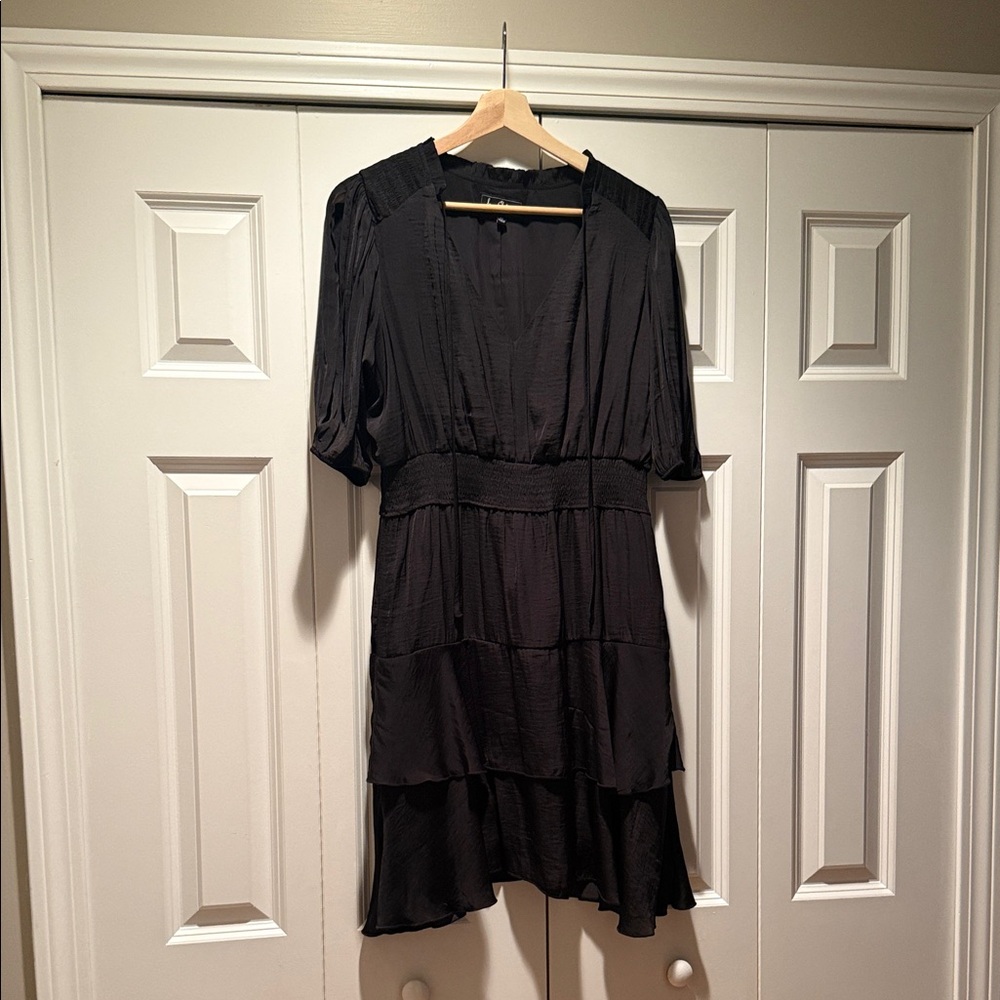 Fun tiered Sam Edelman Black Women's Dress